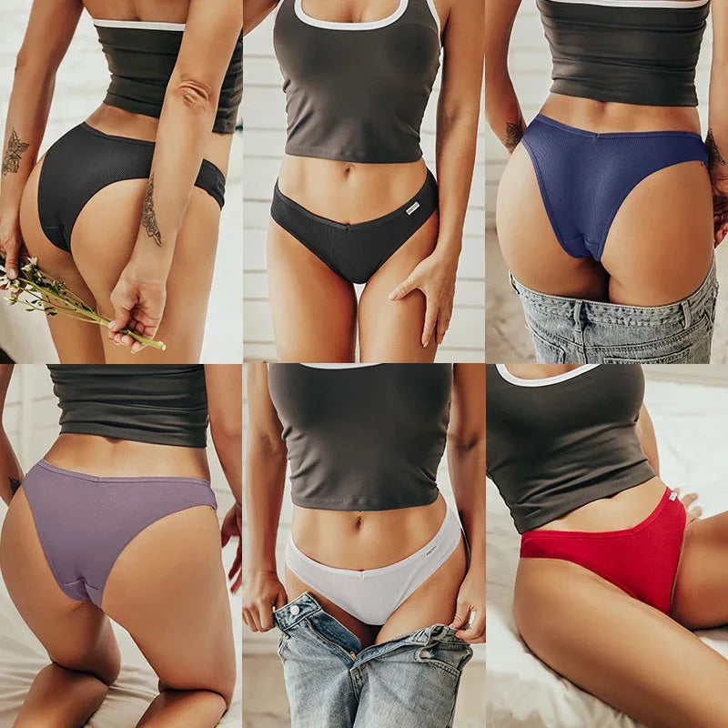 5PCS/Set Cotton Lingerie Panties