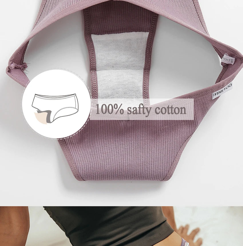5PCS/Set Cotton Lingerie Panties