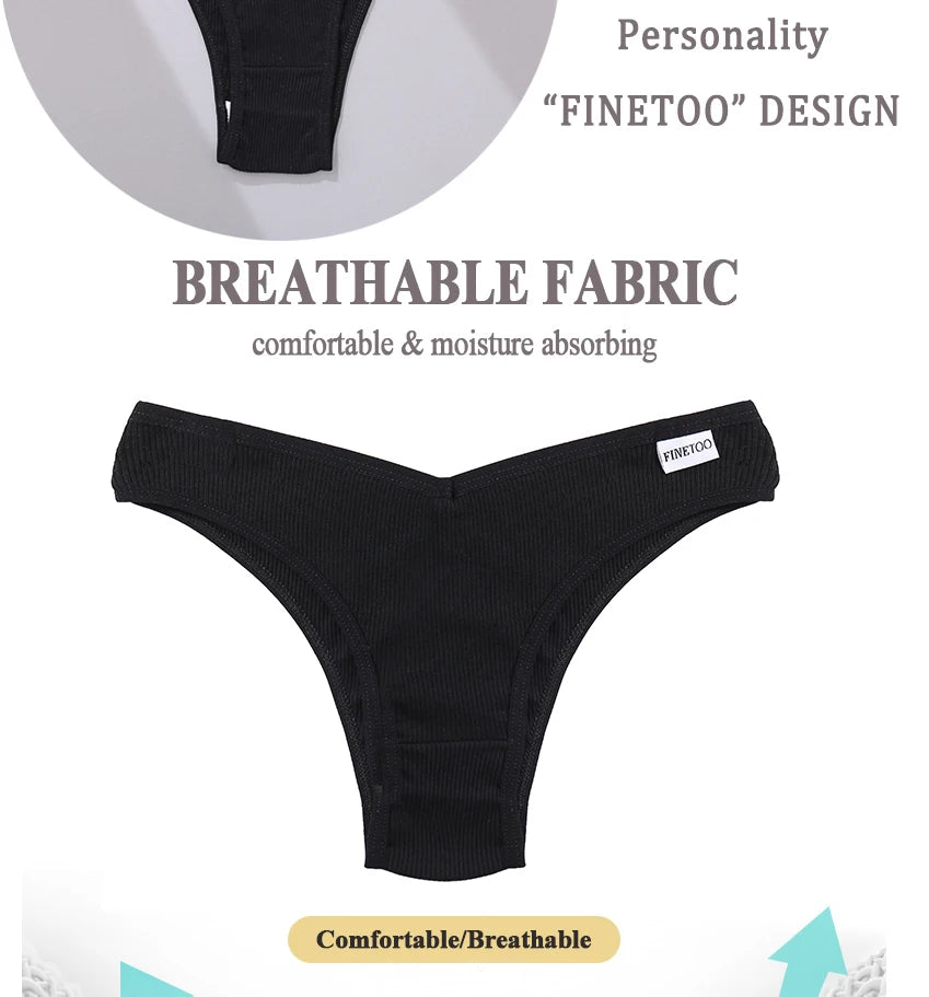 5PCS/Set Cotton Lingerie Panties