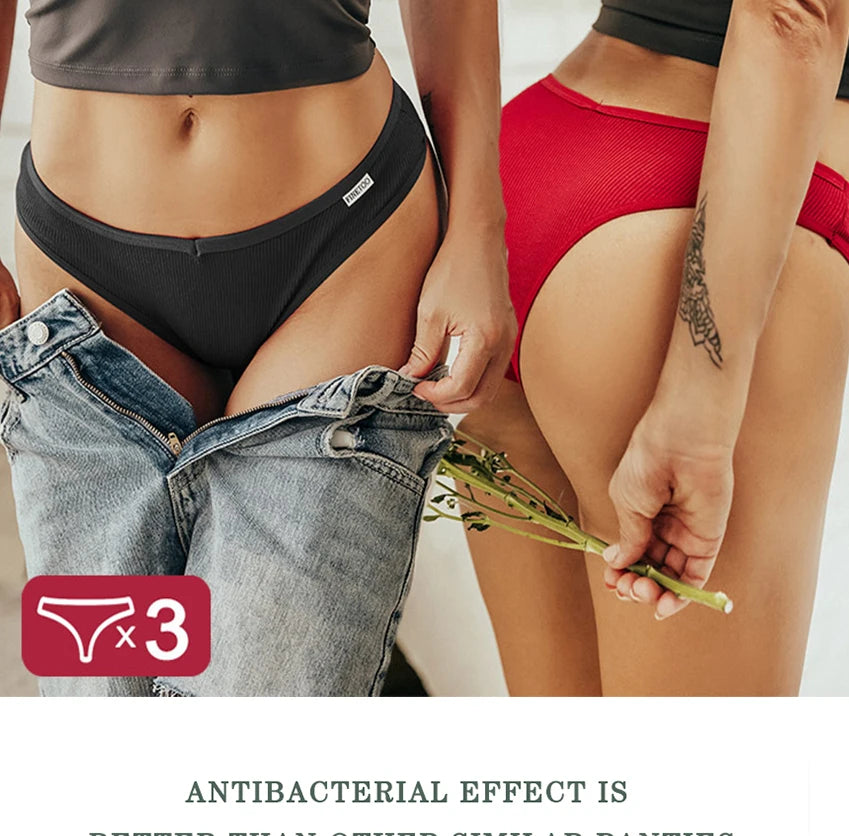 5PCS/Set Cotton Lingerie Panties