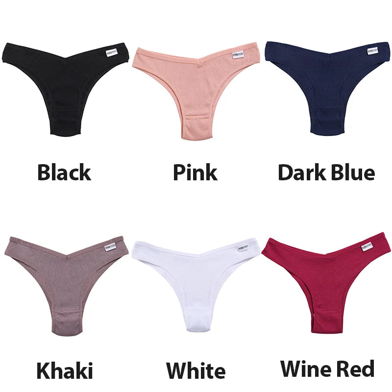 5PCS/Set Cotton Lingerie Panties
