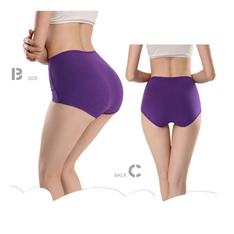 Plus Size Panties Women's High