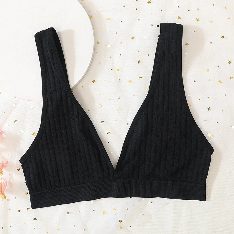 Deep V-neck Push-Up Bras