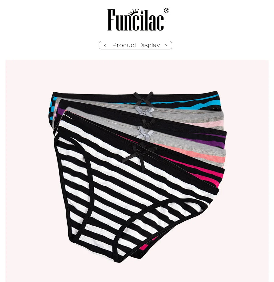 Women's cotton panties Girl Briefs