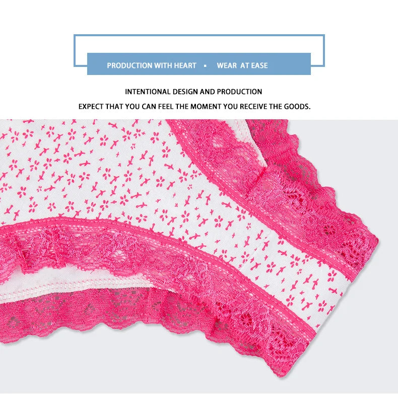 Women's cotton panties Girl Briefs