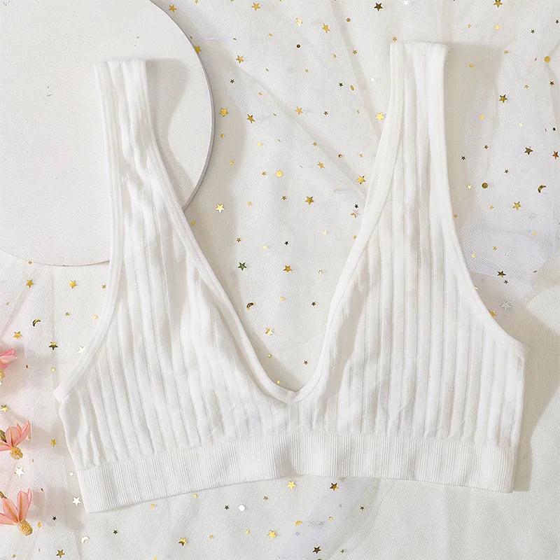 Deep V-neck Push-Up Bras