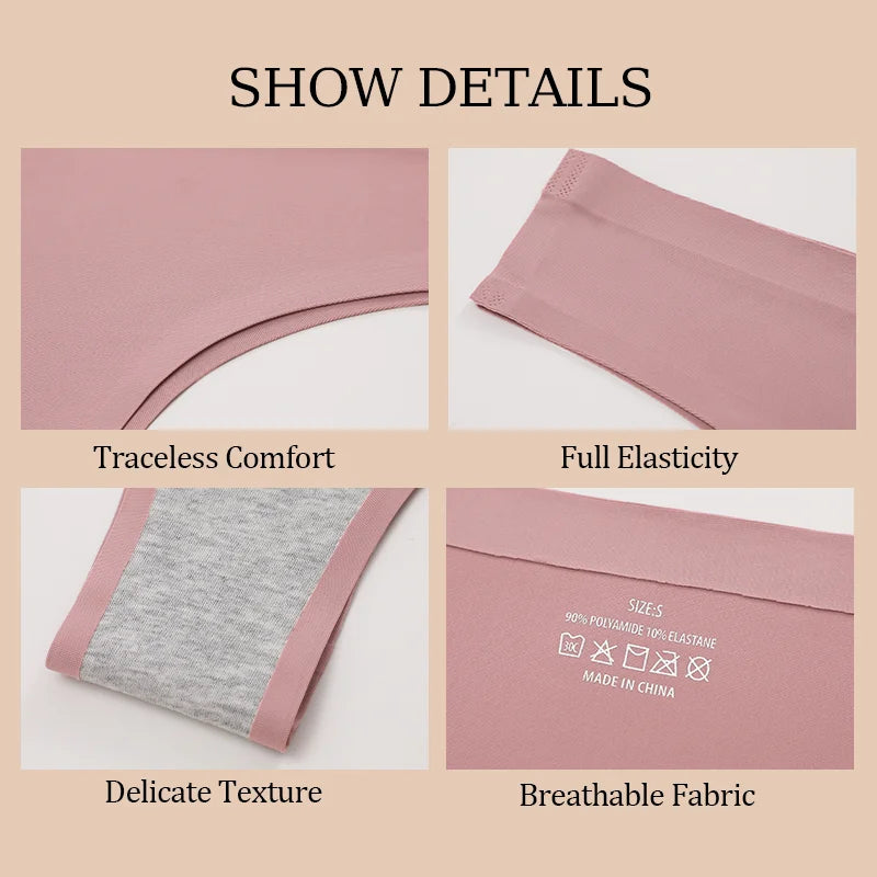 3PCS Seamless Maillard Panties