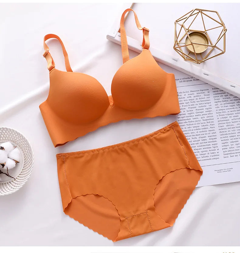 Sexy Push Up Bra Corset Wireless