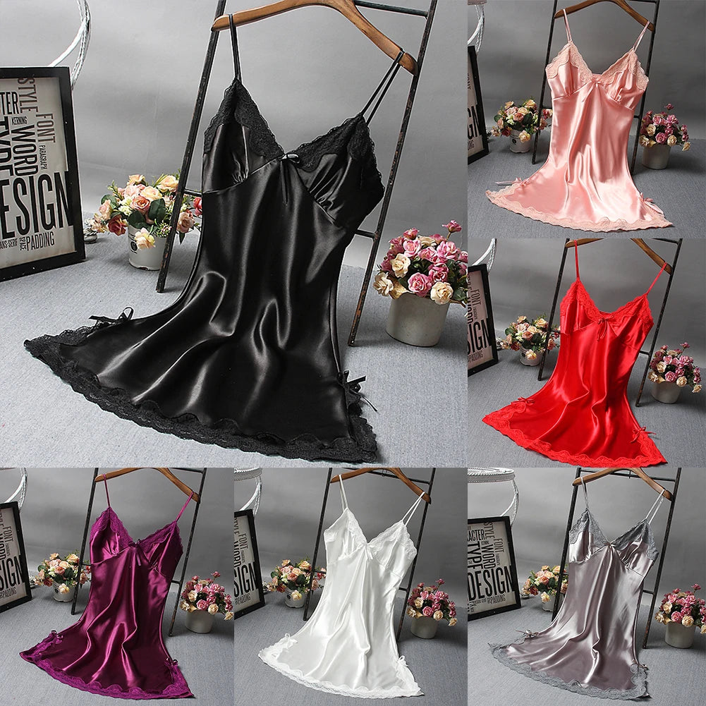 Sexy Lace Patchwork Nightwear