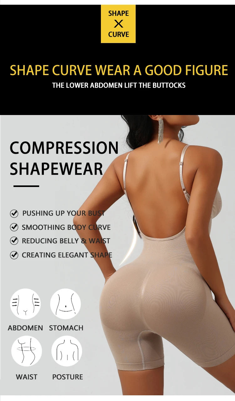 Low Back Seamless Bodysuit