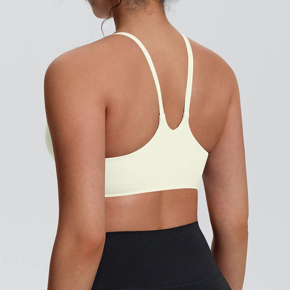 Sports Bra Women Cross Strap