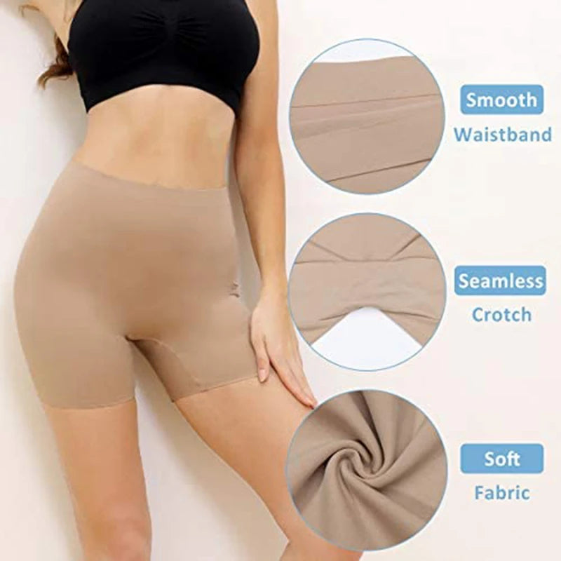 Seamless Slip Shorts Women Panties