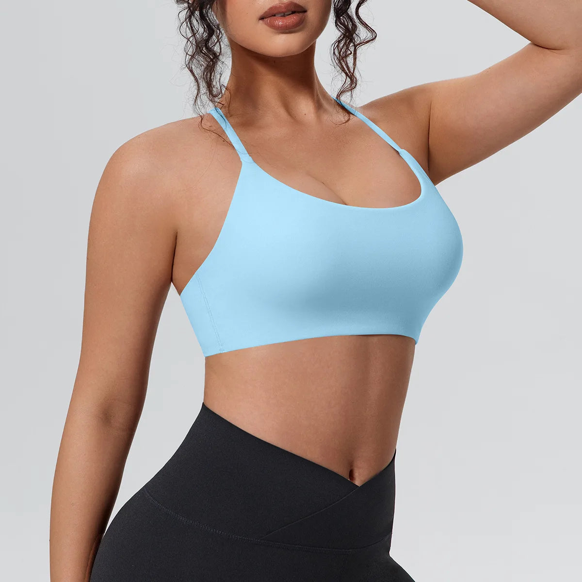 Sports Bra Women Cross Strap