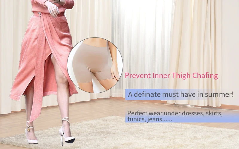 Seamless Slip Shorts Women Panties