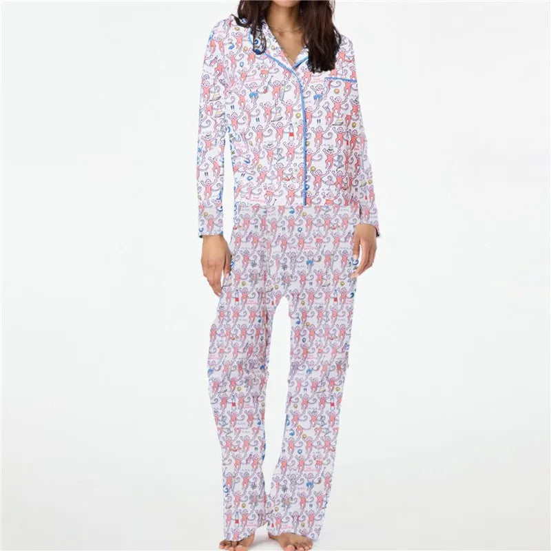 Roller Rabbit Monkey Pajamas