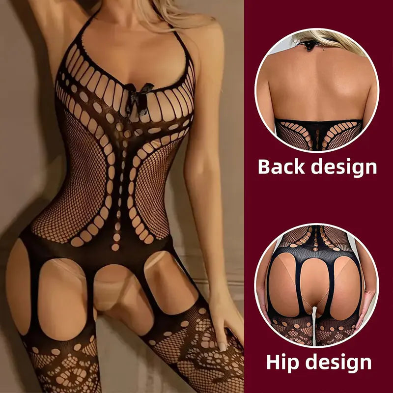 Porno Crotchless Lingerie Teddies