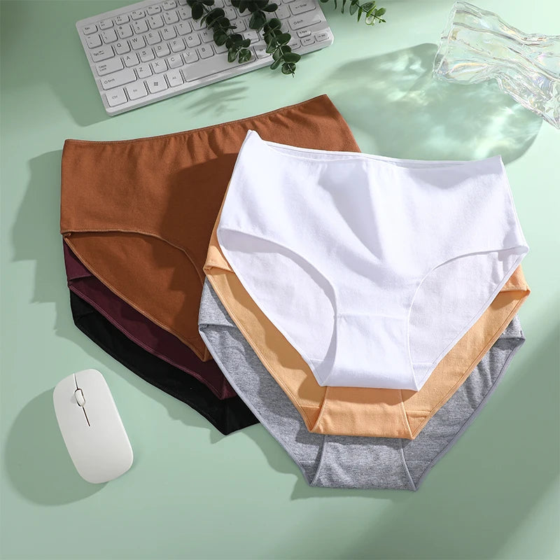 6Pcs/Set Cotton Panties Women