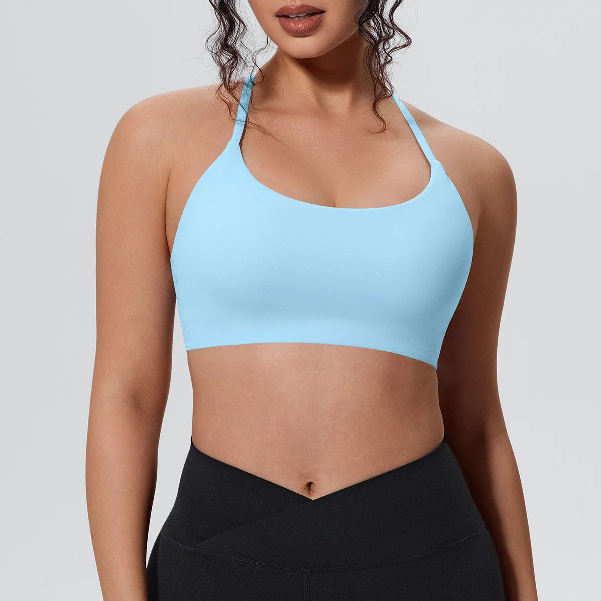 Sports Bra Women Cross Strap