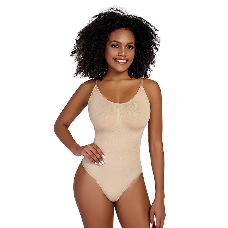 GUUDIA Spandex Bodysuit Thong