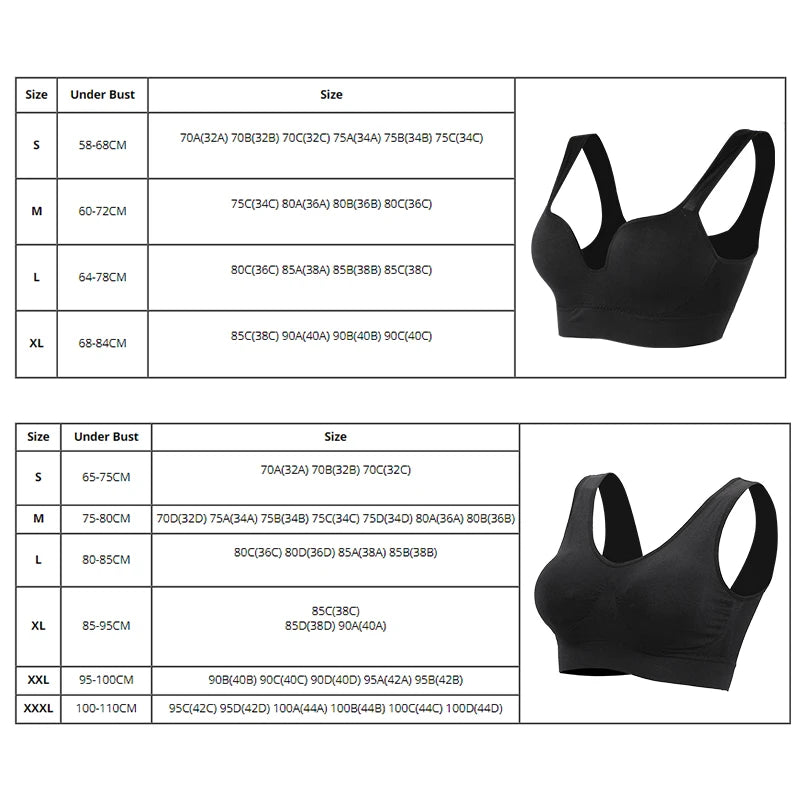 Women Wireless Sports Bra