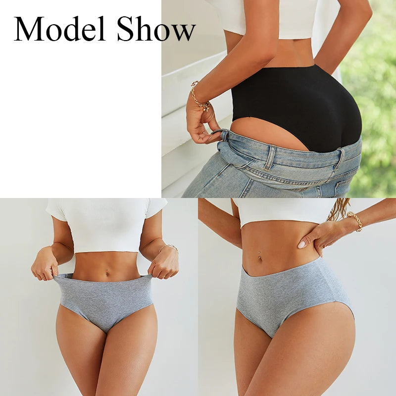 6Pcs/Set Cotton Panties Women