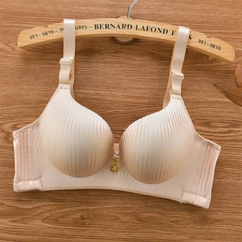 Sexy Wireless Push Up Bra No