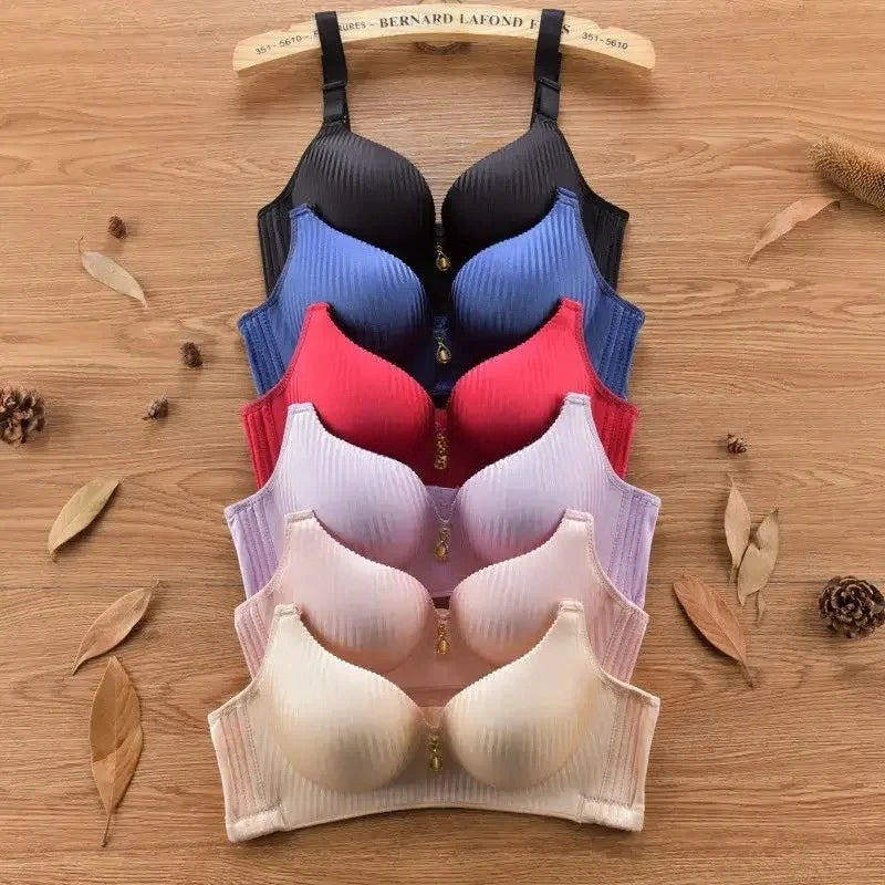 Sexy Wireless Push Up Bra No