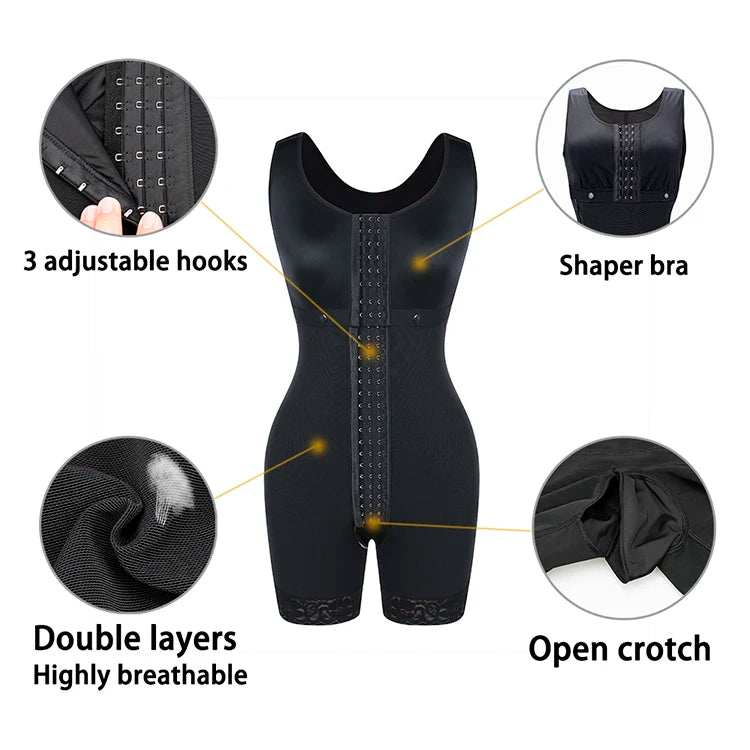 Body Corset Bodysuit Carving