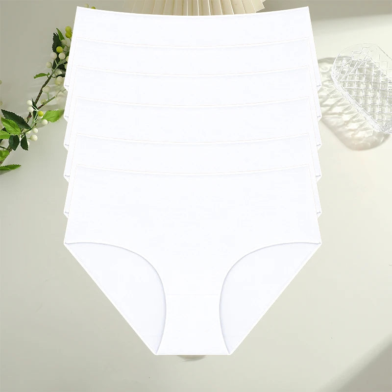6Pcs/Set Cotton Panties Women