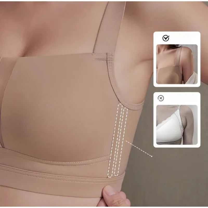 Wireless Minimizer Bra For Large
