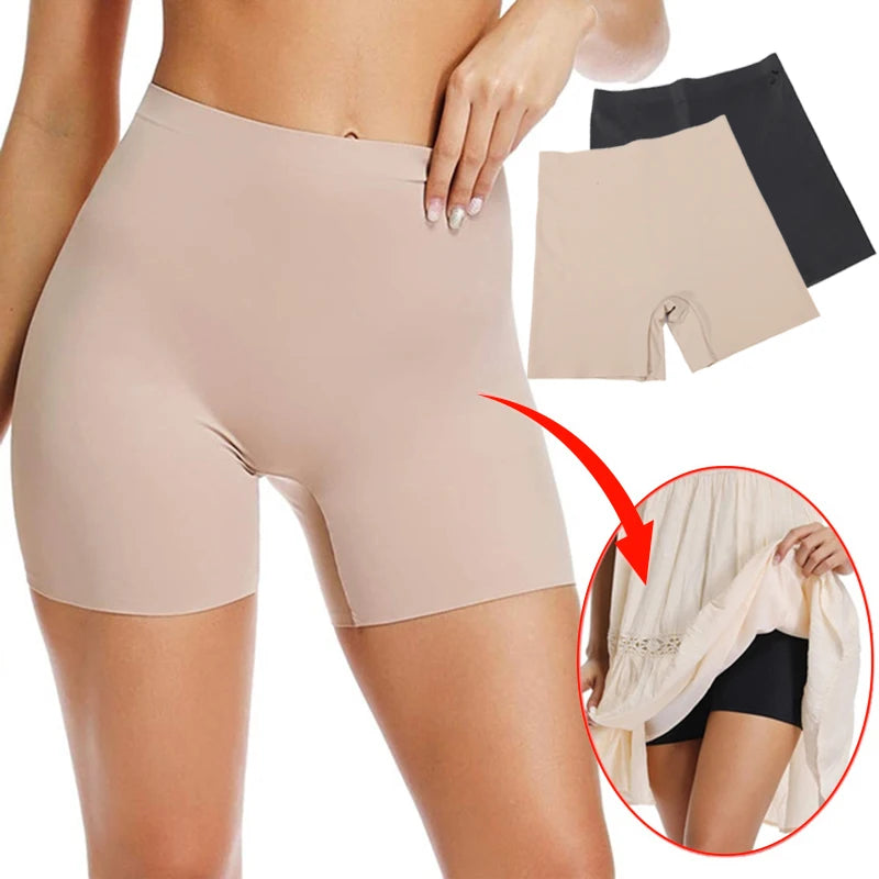Seamless Slip Shorts Women Panties