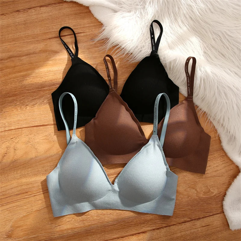 FINETOO Women Wireless Bra