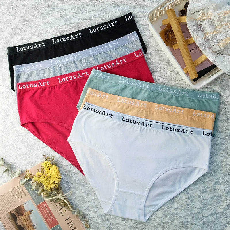 3PCS/Set Women Cotton Solid