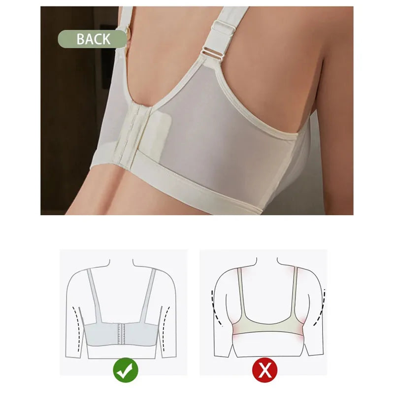 Wireless Minimizer Bra For Large