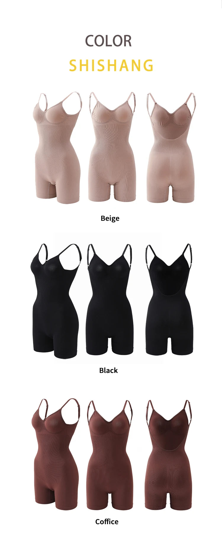 Low Back Seamless Bodysuit