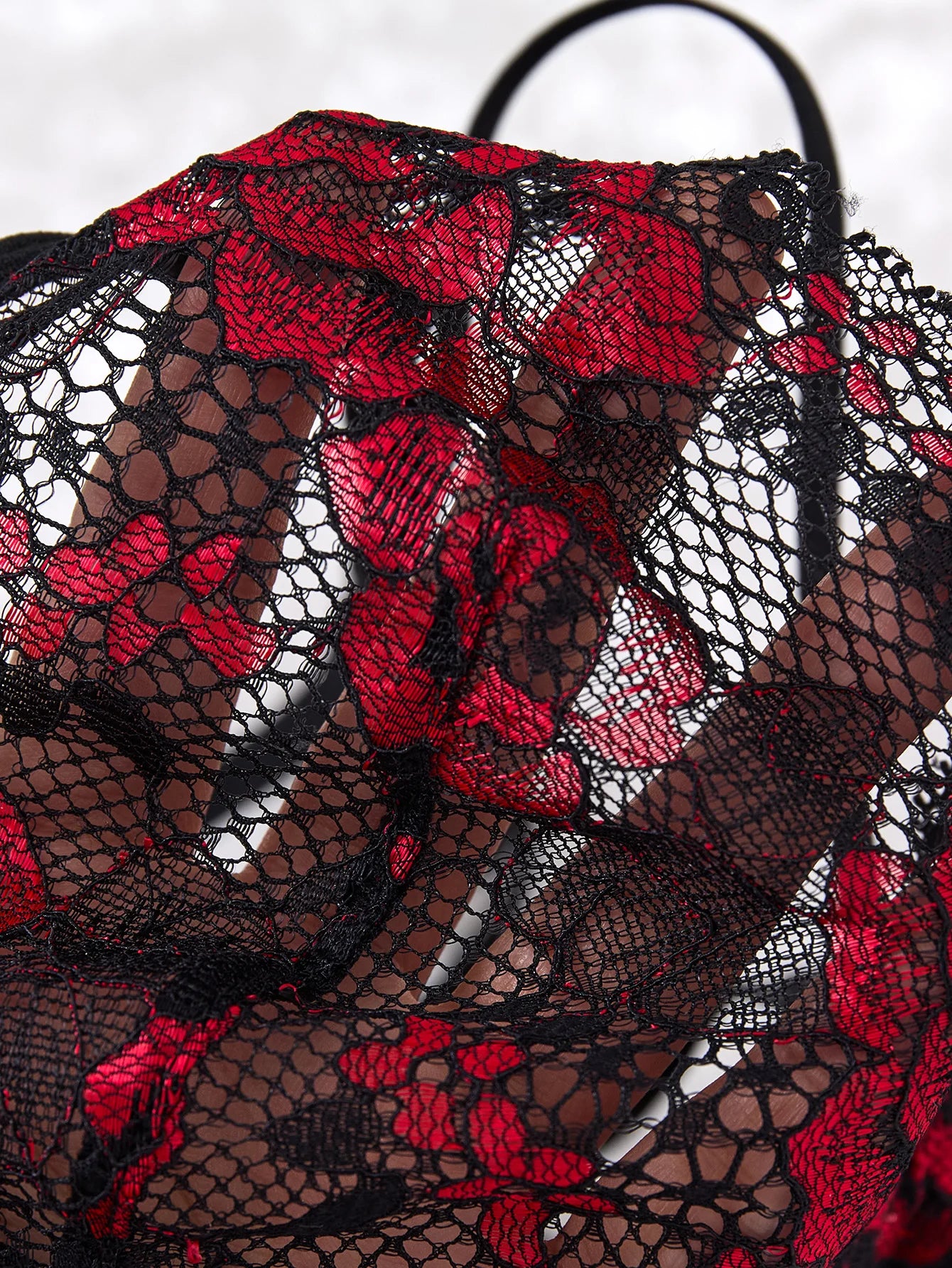 Lady's Sexy Lace Black Strapless