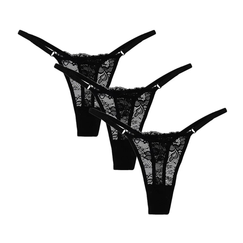 3PCS Adjustable Sexy Transparent