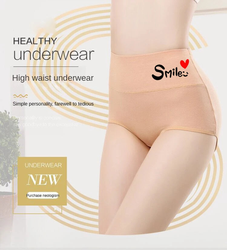 4PCS/set Plus Size Underwear