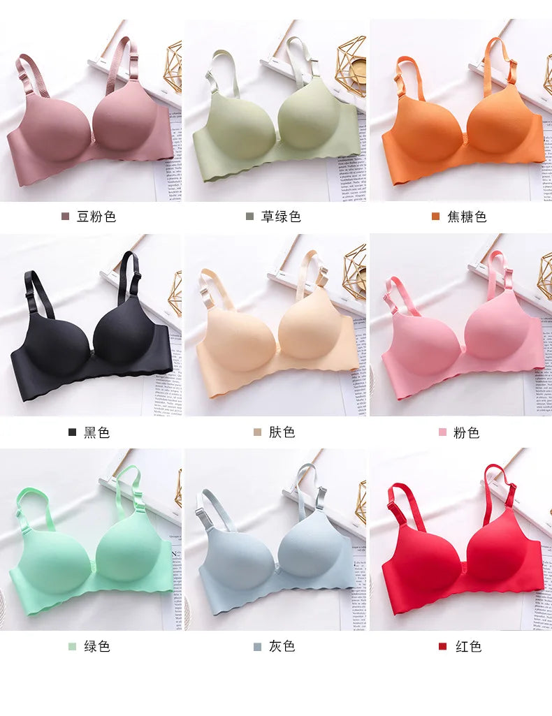 Sexy Push Up Bra Corset Wireless