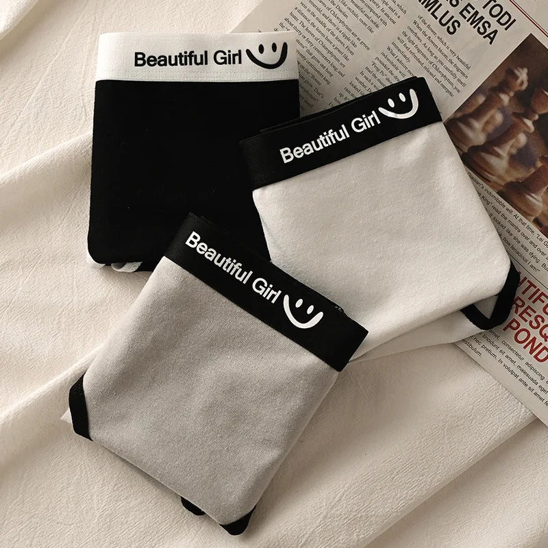 3 PCS/set Women's Cotton Soft