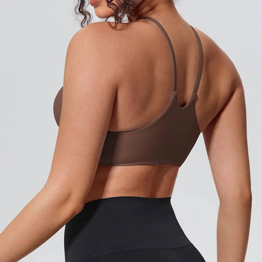 Sports Bra Women Cross Strap