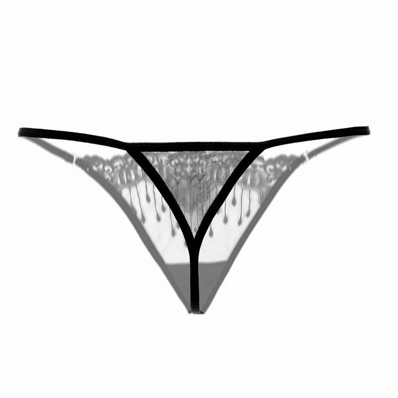 Sexy Lace Floral Thong Ladies