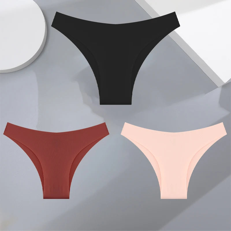 Ultra-thin Seamless Silk Underwear