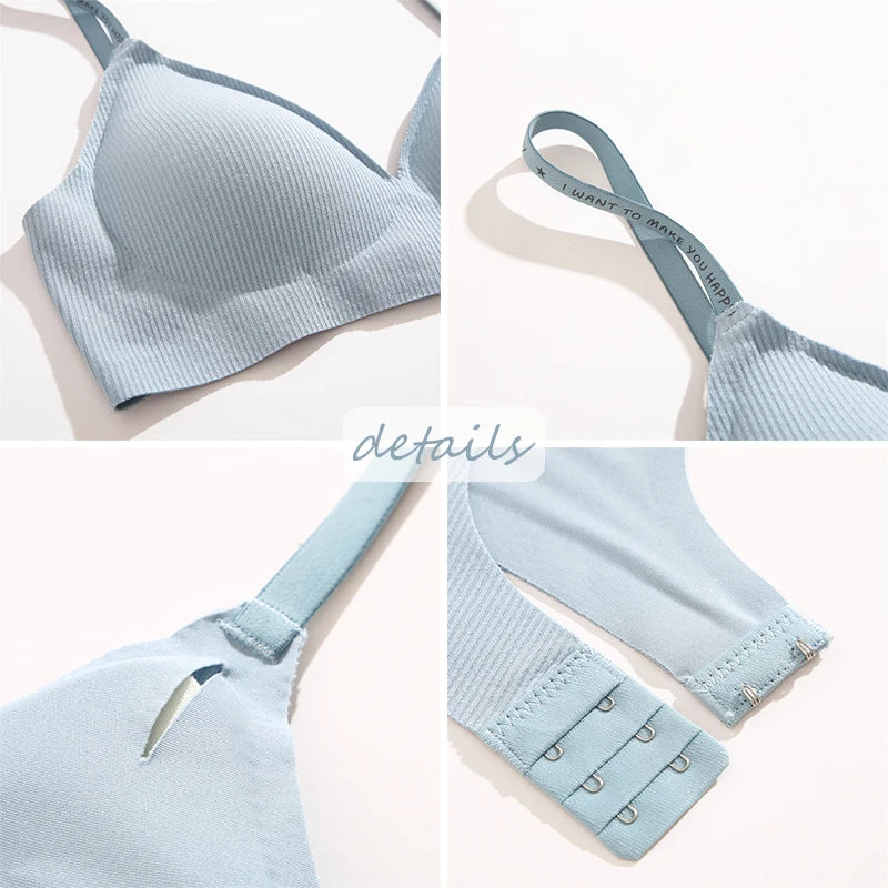 FINETOO Women Wireless Bra