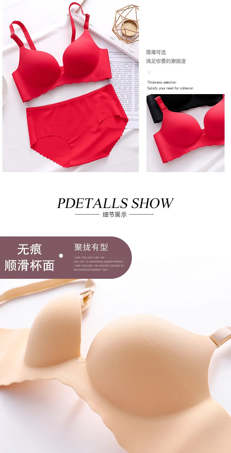 Sexy Push Up Bra Corset Wireless