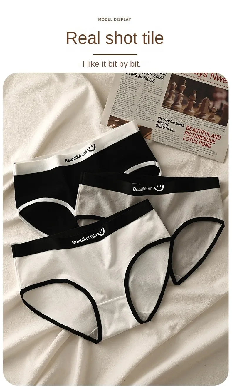 3 PCS/set Women's Cotton Soft