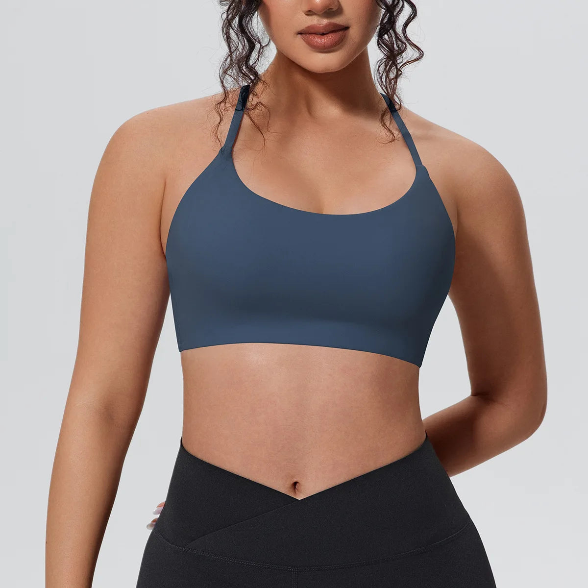 Sports Bra Women Cross Strap
