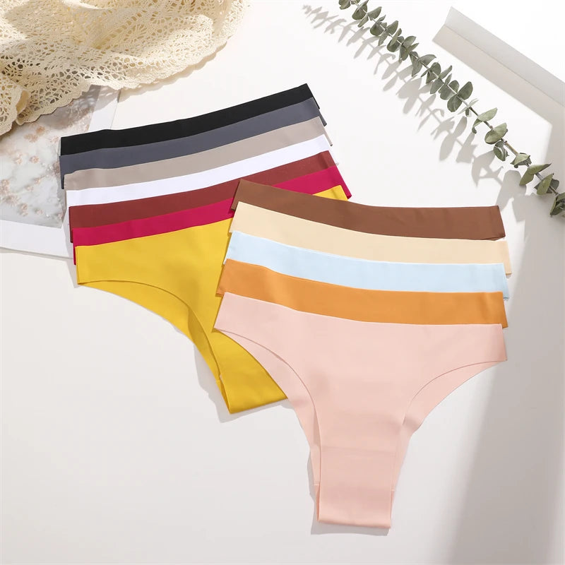 Ultra-thin Seamless Silk Underwear