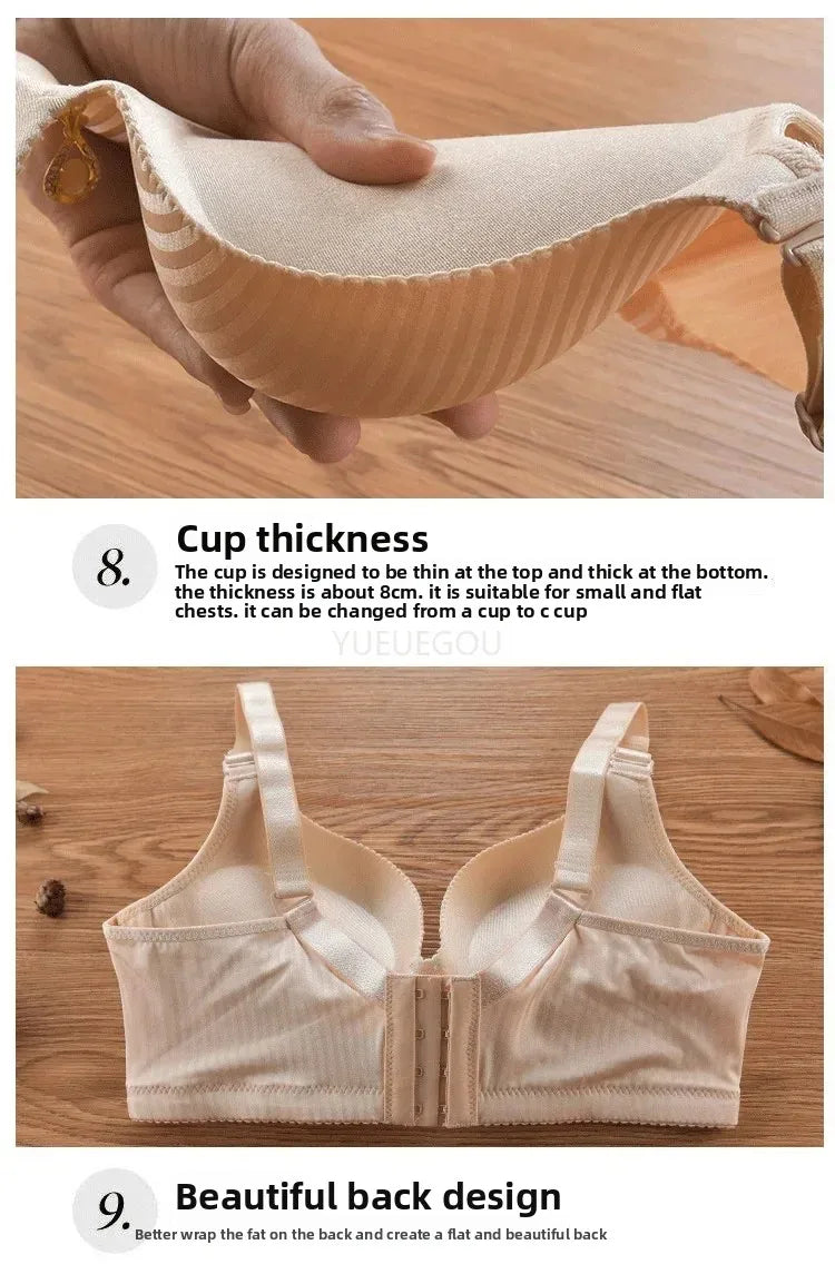 Sexy Wireless Push Up Bra No
