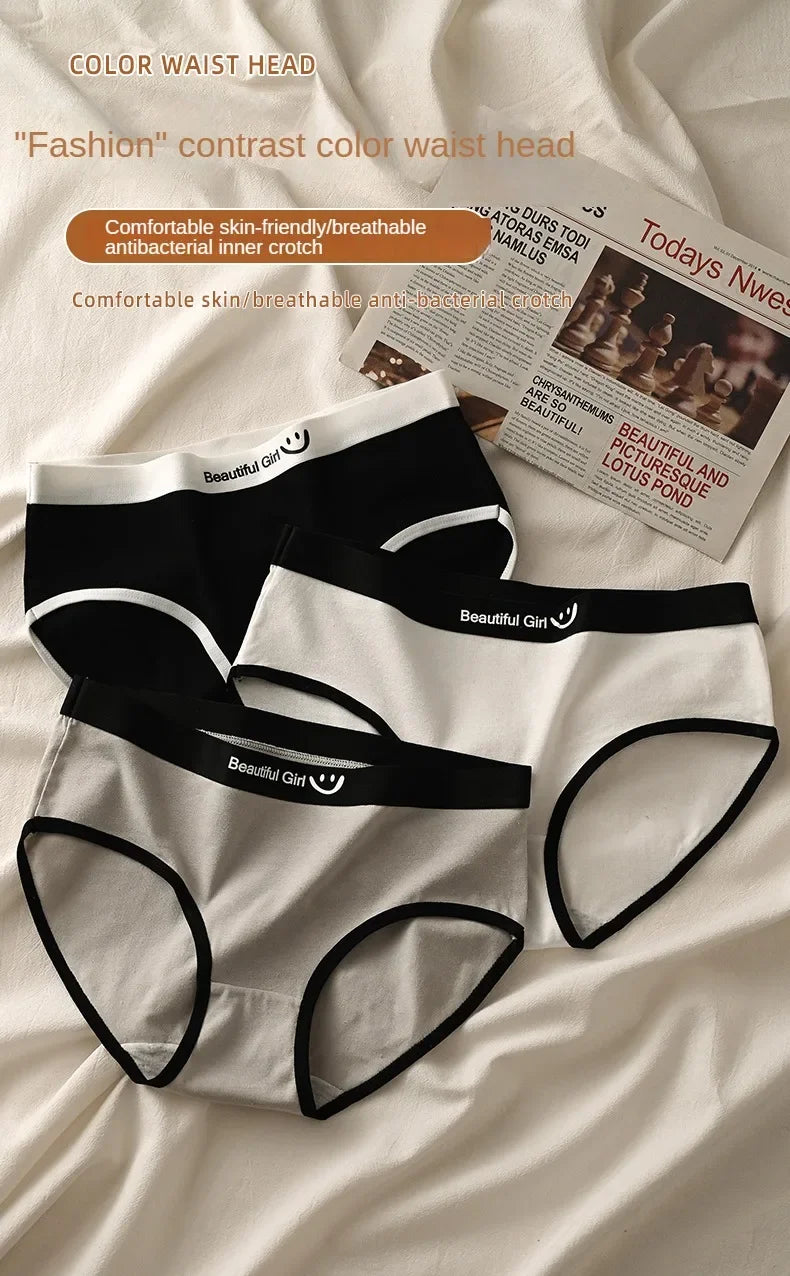 3 PCS/set Women's Cotton Soft